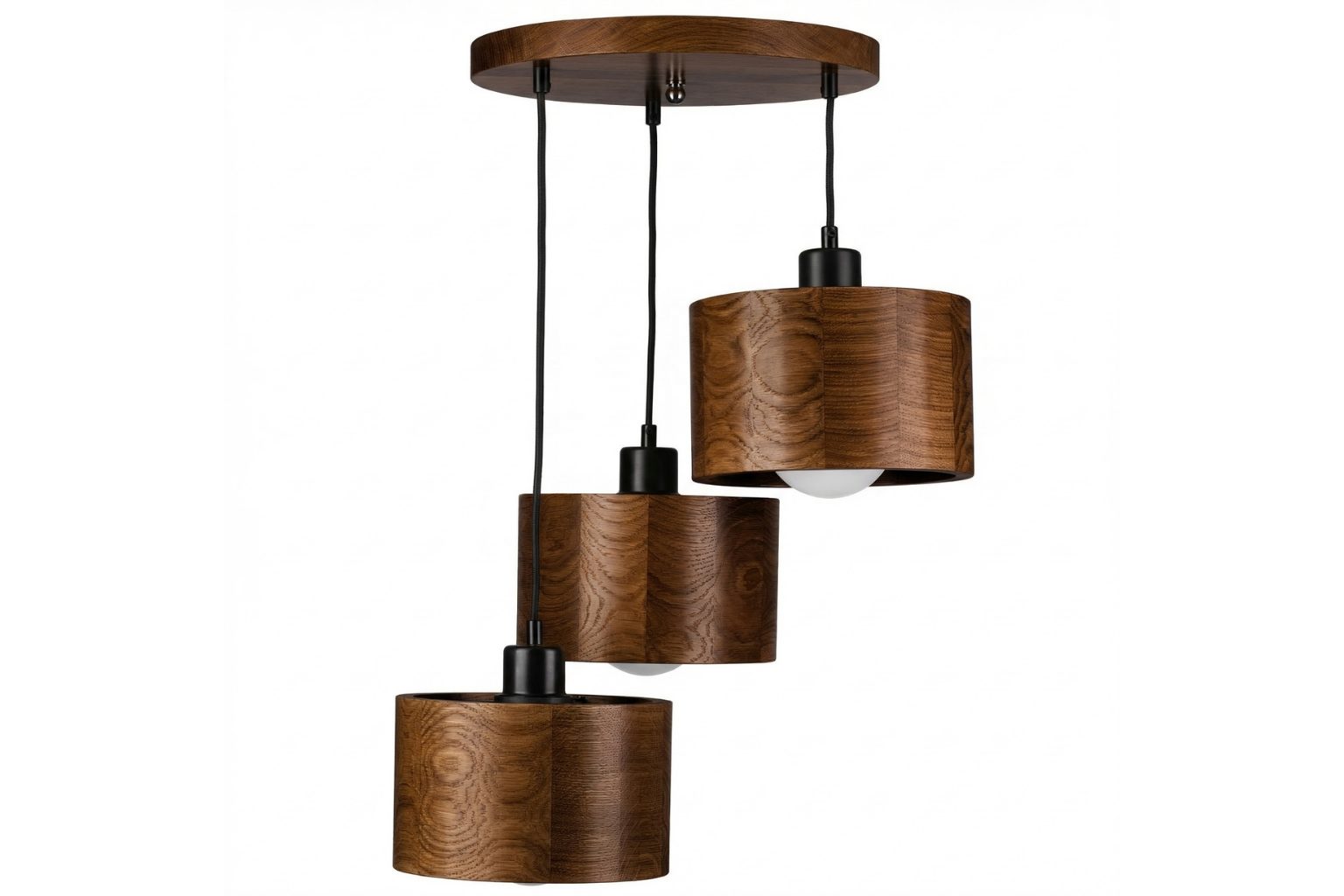 Lampa sufitowa wisząca ANTILIA żyrandol DĄB do salonu sypialni STYLOWA - zdjęcie 1