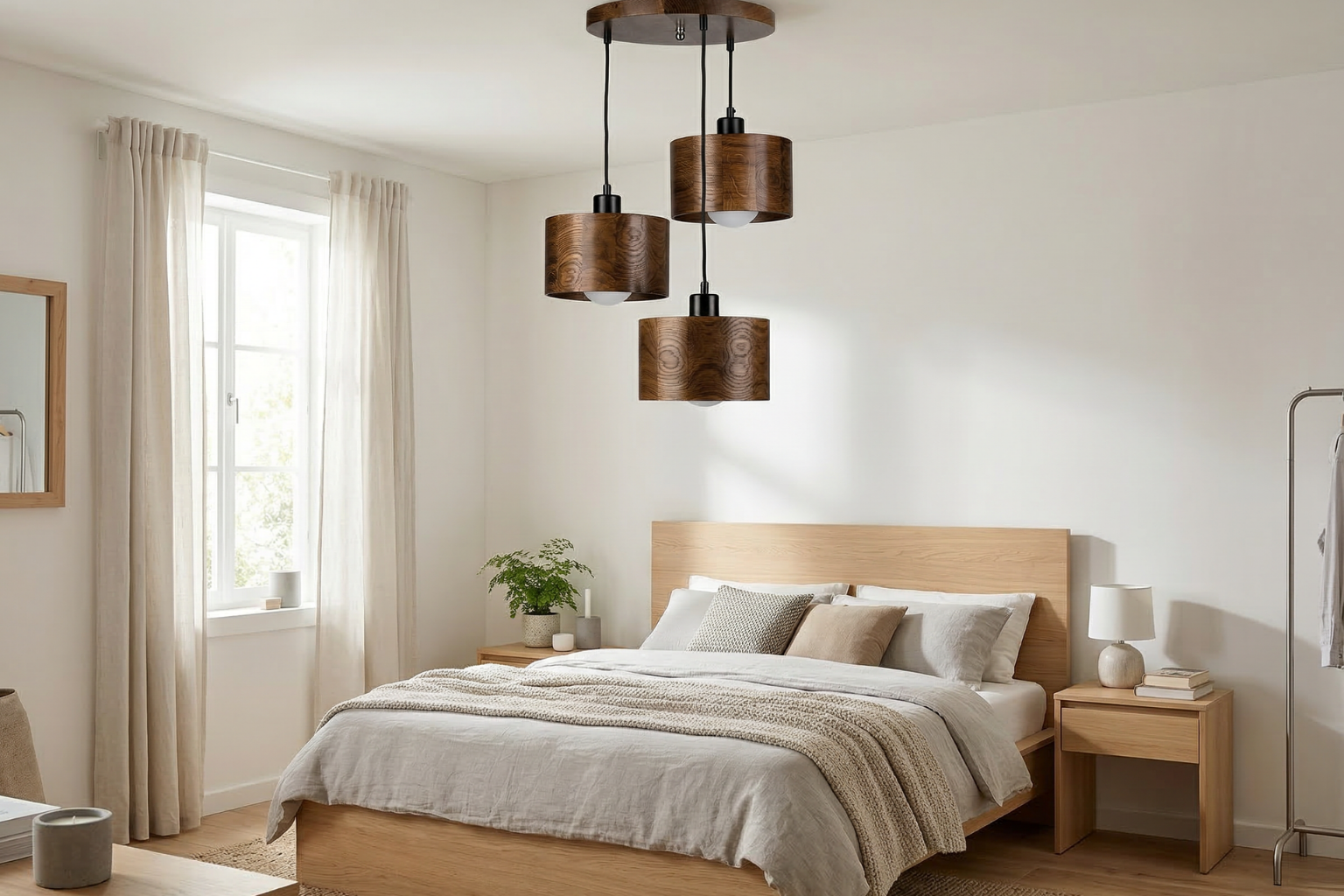 Lampa sufitowa wisząca ANTILIA żyrandol DĄB do salonu sypialni STYLOWA - zdjęcie 3