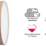 Lampa sufitowa LEJA Plafon ∅575 Nabucco do salonu kuchni łazienki STYLOWA