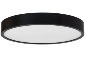 Lampa sufitowa LEJA Plafon ∅575 Czarny Mat do salonu kuchni łazienki STYLOWA