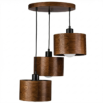 Lampa sufitowa wisząca ANTILIA żyrandol DĄB do salonu sypialni STYLOWA
