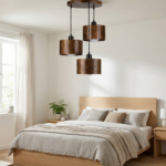 Lampa sufitowa wisząca ANTILIA żyrandol DĄB do salonu sypialni STYLOWA
