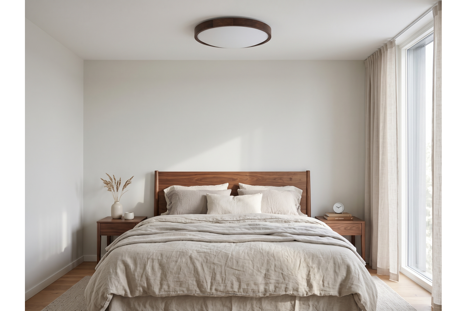 Lampa sufitowa ORION Plafon ∅375 Ciemny Dąb do salonu kuchni łazienki STYLOWA Lampa sufitowa ORION Plafon ∅375 Ciemny Dąb do salonu kuchni łazienki STYLOWA