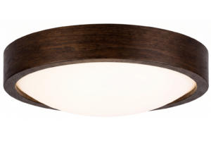 Lampa sufitowa ORION Plafon ∅275 Ciemny Dąb do salonu kuchni łazienki STYLOWA