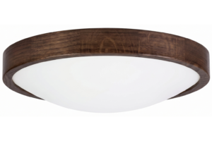 Lampa sufitowa ORION Plafon ∅375 Ciemny Dąb do salonu kuchni łazienki STYLOWA
